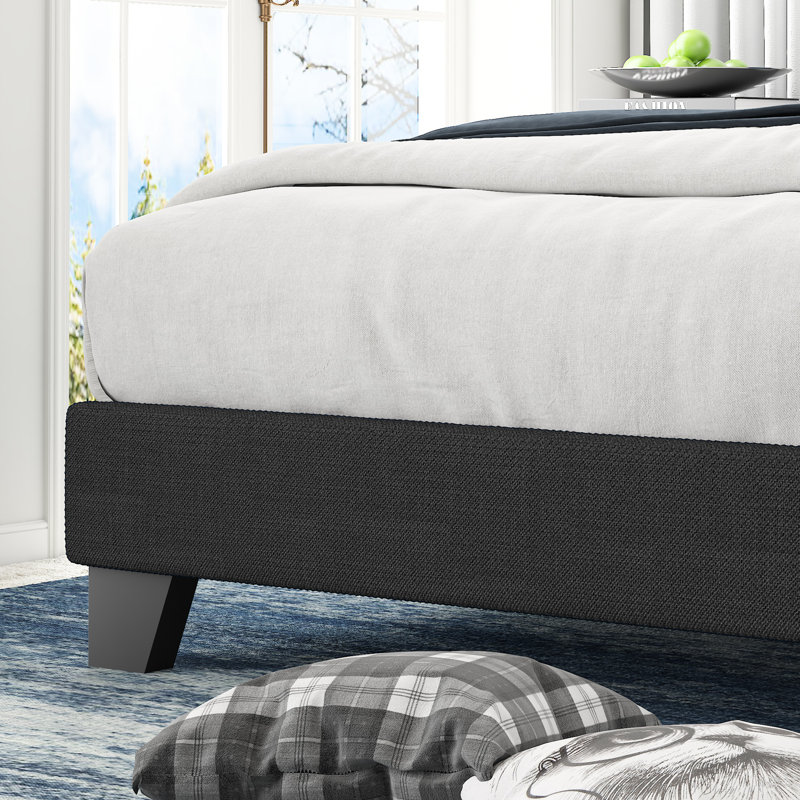 Latitude Run® Platform Bed Frame With Wingback & Reviews Wayfair